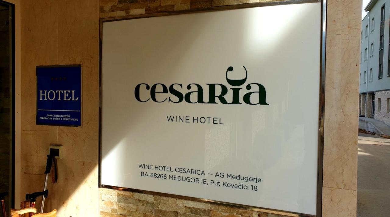 Wine Hotel Cesarica Međugorje Exteriér fotografie