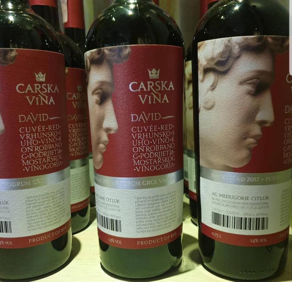 Wine Hotel Cesarica Međugorje Exteriér fotografie